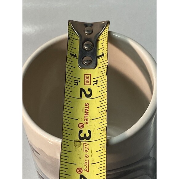 Vintage DOLPHINS W. Cude Ocean Beach Tall Large Coffee Mug MINTY - Picture 8 of 9